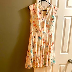 Rebecca Taylor SL Poppy Godet dress